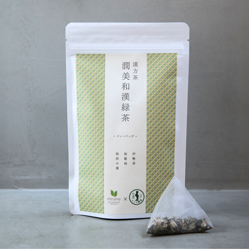 和漢緑茶ティーバッグ 12個入り